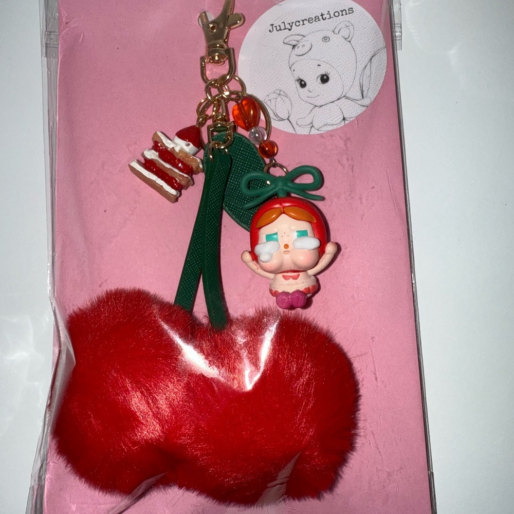 Cherry keychain